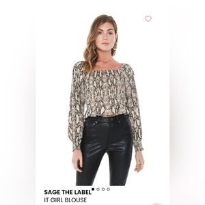 SAGE THE LABEL - IT GIRL BLOUSE